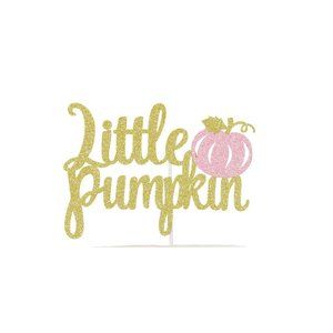 Little Pumpkin Cake topper & Banner
